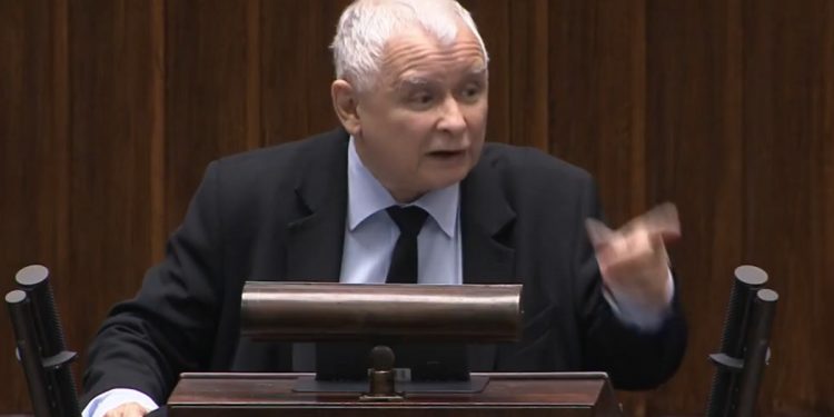 wystąpienie kaczyńskiego