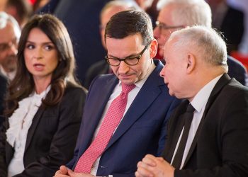 Kaczyński usłyszał pytanie o przyszłość Morawieckiego