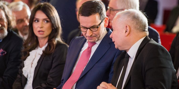 Kaczyński usłyszał pytanie o przyszłość Morawieckiego