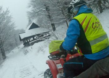 Ratownicy interweniowali w Bieszczadach. Pijani turyści w stanie hipotermii