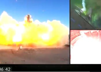 Starship eksplodował podczas lądowania! Elon Musk się nie poddaje [WIDEO]