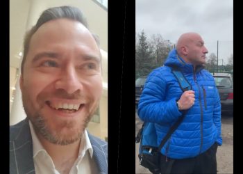 Najman przyjechał na „sparing” ze Stanowskim. Dziennikarz: „Marcin, jaki ty jesteś głupi” [WIDEO]