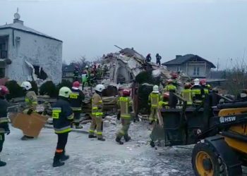 Wybuch gazu w Puławach. Pod gruzami mogą być ludzie [WIDEO]