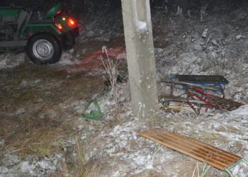 Wypadek podczas kuligu. Ciągnik przygniótł nastolatka