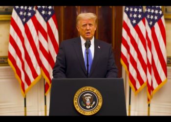 Pożegnalne przemówienie Donalda Trumpa. Wspomniał o Polsce [WIDEO]