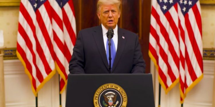 Pożegnalne przemówienie Donalda Trumpa. Wspomniał o Polsce [WIDEO]