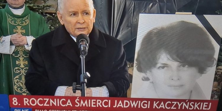 Polityczne przemówienie Kaczyńskiego w kościele. Hanna Lis: „Kult jednostki usankcjonowany”