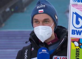 Piotr Żyła założył się z Andrzejem Stękałą. „To było po piątym piwie”