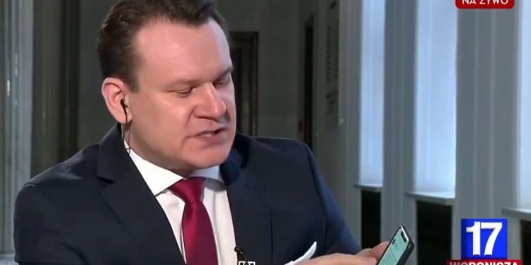 kłótnia w programie