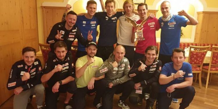 Piotr Żyła ujawnił, jak skoczkowie świętują sukces