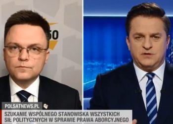 Hołownia zmienił poglądy o aborcji? Rymanowski przypomniał jego słowa