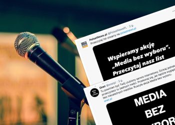 „Media bez wyboru”. Ogromny protest w całej Polsce, znikają portale internetowe, gazety i radia