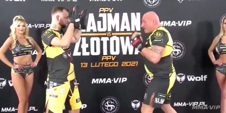 Trening medialny Najmana hitem sieci. Internauci pękają ze śmiechu [WIDEO]