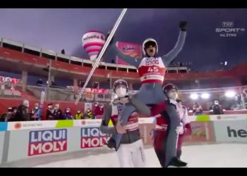 To się nazywa drużyna. Tak Stoch i Kubacki zareagowali na zwycięstwo Żyły [WIDEO]