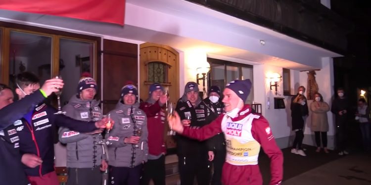 Tak kadra świętowała zwycięstwo Piotra Żyły. Opublikowano nagranie [WIDEO]