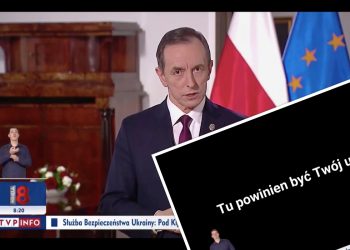 TVP uderza w marszałka Senatu. Wyświetliła specjalną planszę [WIDEO]