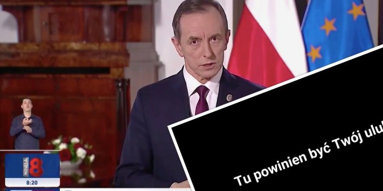 TVP uderza w marszałka Senatu. Wyświetliła specjalną planszę [WIDEO]