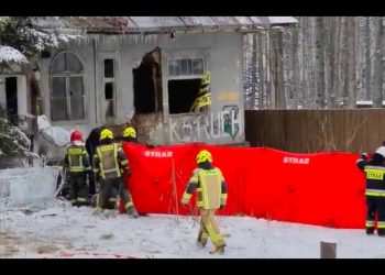 Pożar zabytkowej willi w Zakopanem. Dwie osoby nie żyją [WIDEO]