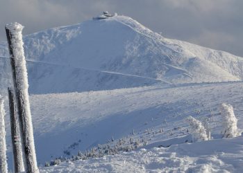 Turystka rozebrała się na Śnieżce przy -26 stopniach Celsjusza. Ratowało ją GOPR