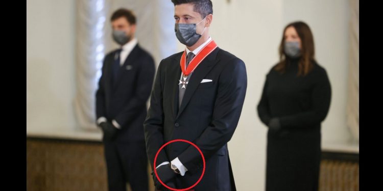 zegarek lewandowskiego