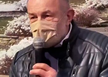 Wójt Lanckorony zakłócił konferencję posła PO i… go przegonił [WIDEO]