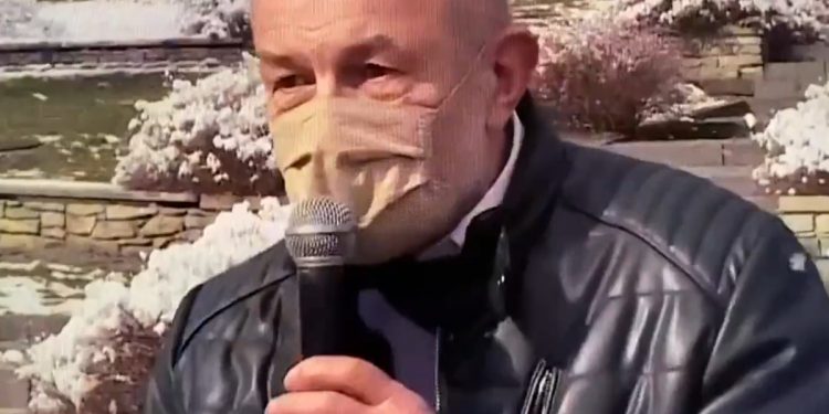 Wójt Lanckorony zakłócił konferencję posła PO i… go przegonił [WIDEO]