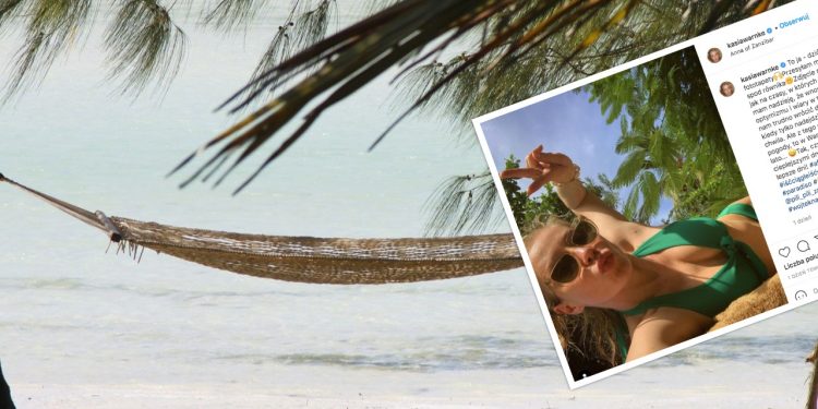 Polska aktorka poleciała na Zanzibar. Wylała się na nią fala hejtu