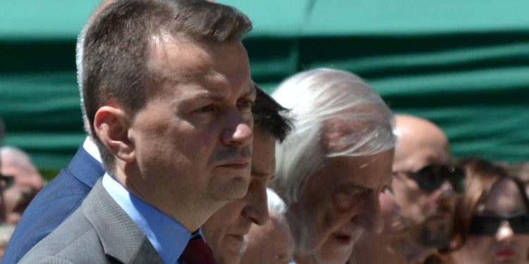 Błaszczak o wpisie dziennikarza TVN. „Wydarzenie bez precedensu”