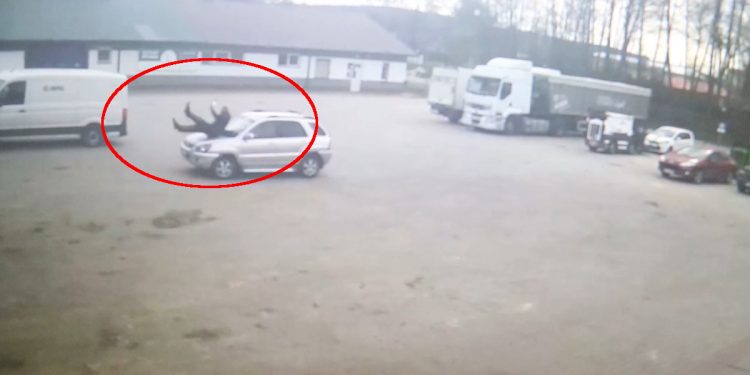 Potrącił mężczyznę na terenie firmy. Zrobił to celowo!