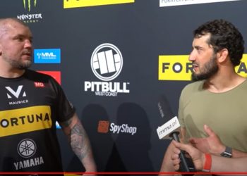 Juras przerwał wywiad z Khalidovem. „Przez ciebie wszystko!” [WIDEO]