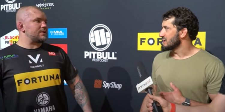 Juras przerwał wywiad z Khalidovem. „Przez ciebie wszystko!” [WIDEO]