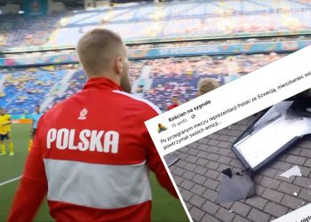 Telewizor wyleciał z trzeciego piętra. Kibic nie wytrzymał po meczu Polska-Szwecja