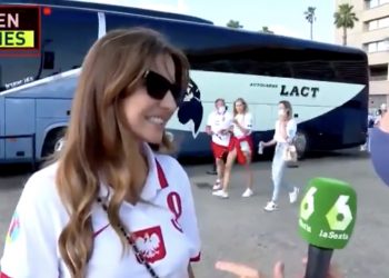 Anna Lewandowska wywołała ogromne poruszenie w Hiszpanii. Wystarczył krótki wywiad [WIDEO]