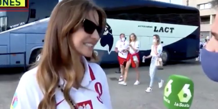 Anna Lewandowska wywołała ogromne poruszenie w Hiszpanii. Wystarczył krótki wywiad [WIDEO]