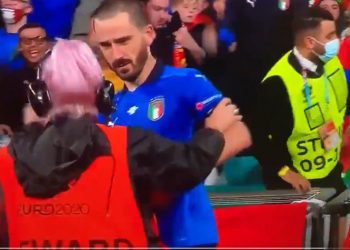 Bonucci w nietypowej sytuacji. Ochrona myślała, że jest… kibicem [WIDEO]