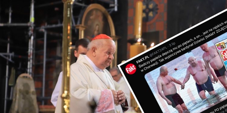 Kard. Dziwisz przyłapany na wakacjach w Chorwacji. Dziennik publikuje zdjęcia