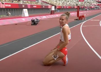Jej okrzyk usłyszał cały stadion. Wielka radość Polki po występie w Tokio [WIDEO]