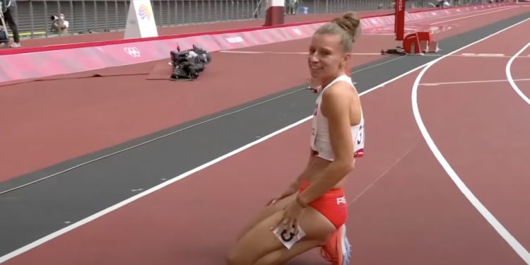 Jej okrzyk usłyszał cały stadion. Wielka radość Polki po występie w Tokio [WIDEO]