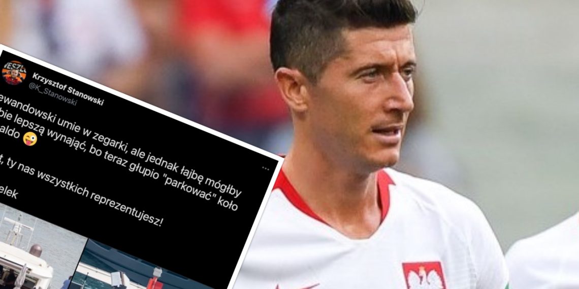 Lewandowski pływa za tanim jachtem? Stanowski: „Głupio parkować koło Ronaldo”