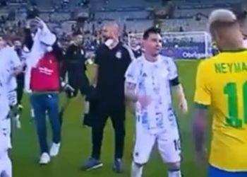 Neymar ujawnił, co powiedział Messiemu po meczu. „Ty skur******”