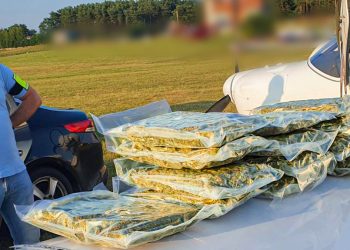 Awionetką przemycali marihuanę wartą miliony. Wpadli