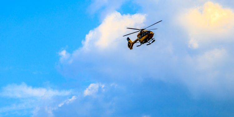 Helikopter wpadł do jeziora! Są poszkodowani