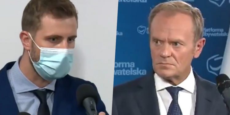 miłosz kłeczek z donaldem tuskiem