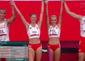 Polska sztafeta mieszana ze złotem! Zobacz wspaniały bieg! [WIDEO]