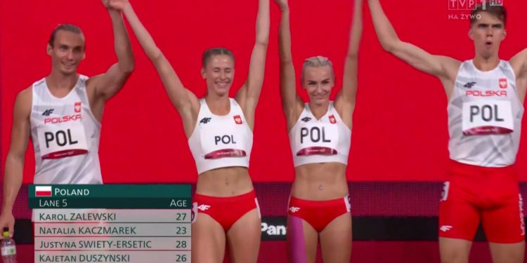 Polska sztafeta mieszana ze złotem! Zobacz wspaniały bieg! [WIDEO]