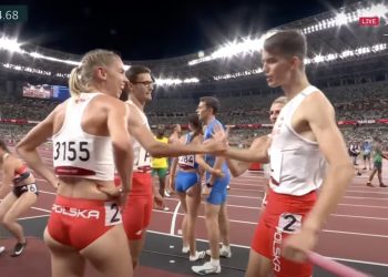 Polska sztafeta z rekordem Europy. „Będzie jutro grubo, będzie gruby medal!” [WIDEO]