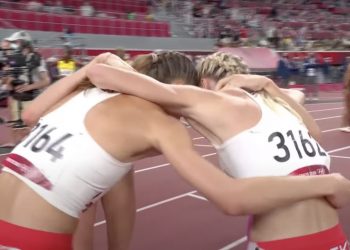 Szalona radość Polki po zdobyciu medalu olimpijskiego. Widzowie usłyszeli siarczyste przekleństwo [WIDEO]