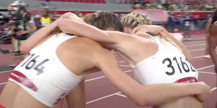 Szalona radość Polki po zdobyciu medalu olimpijskiego. Widzowie usłyszeli siarczyste przekleństwo [WIDEO]