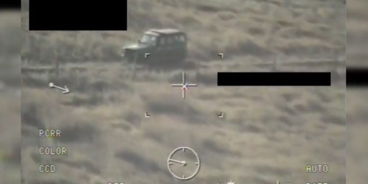 Białoruś eskortuje imigrantów na litewską granicę? Nagranie ma być dowodem