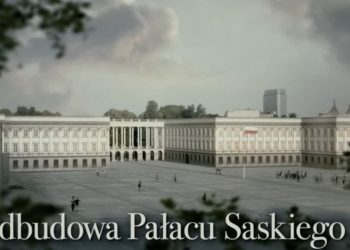 odbudową pałacu saskiego